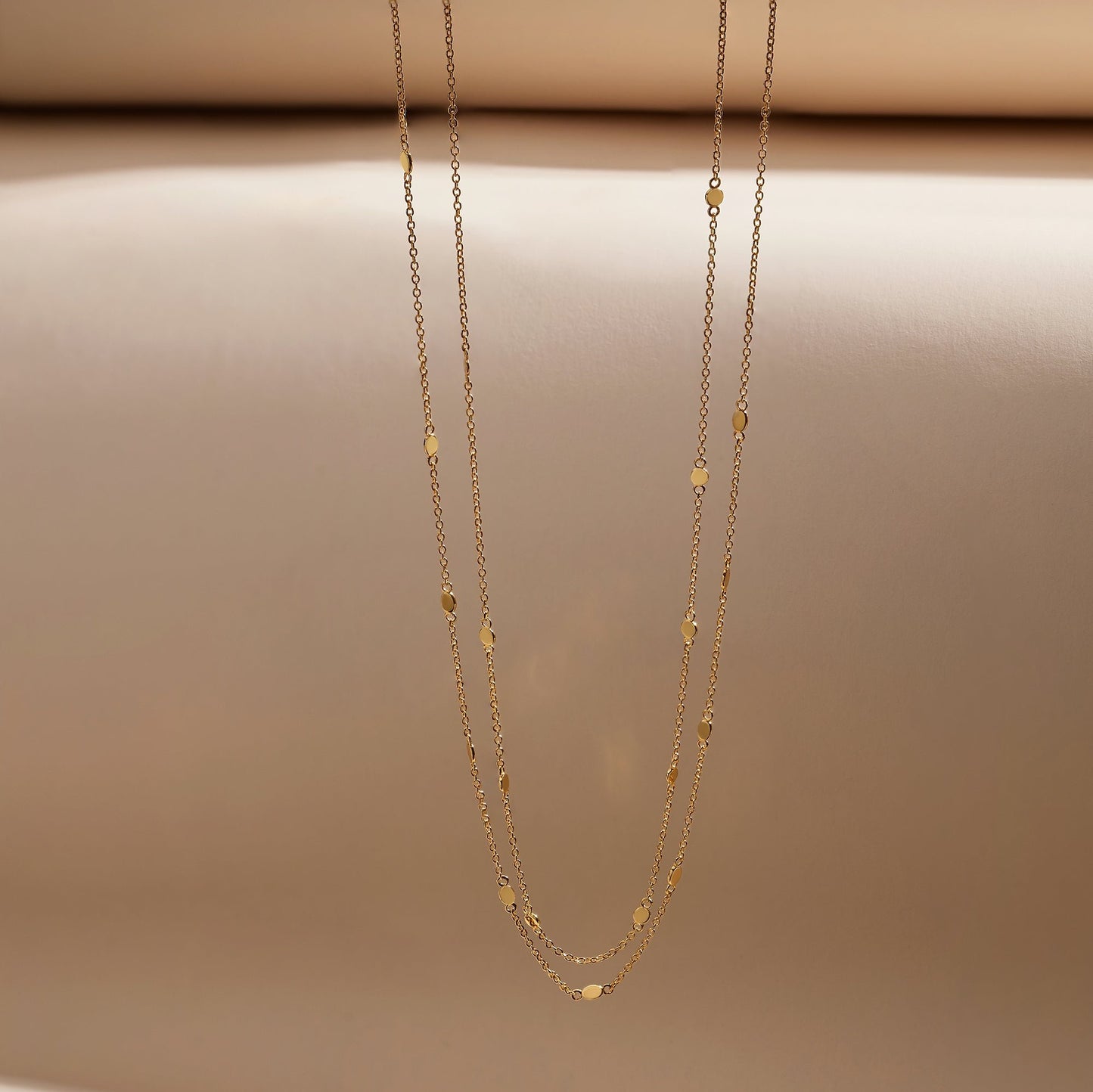 Simona Double Chain Necklace