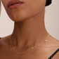 Simona Double Chain Necklace