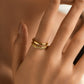 Daphne Double Band Ring