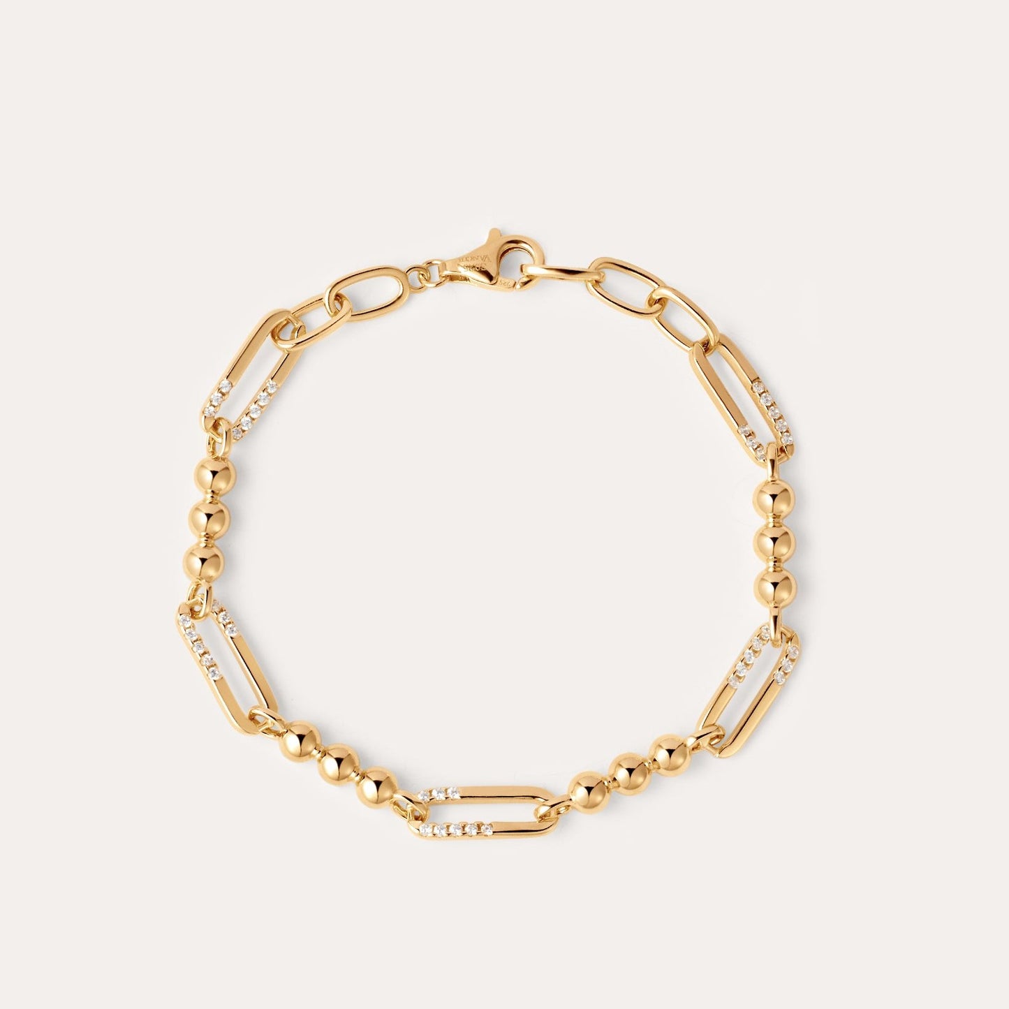 Carly Chain Bead Bracelet