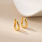 gold hoop earrings