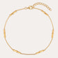 Bamboo Gold Vermeil Anklet